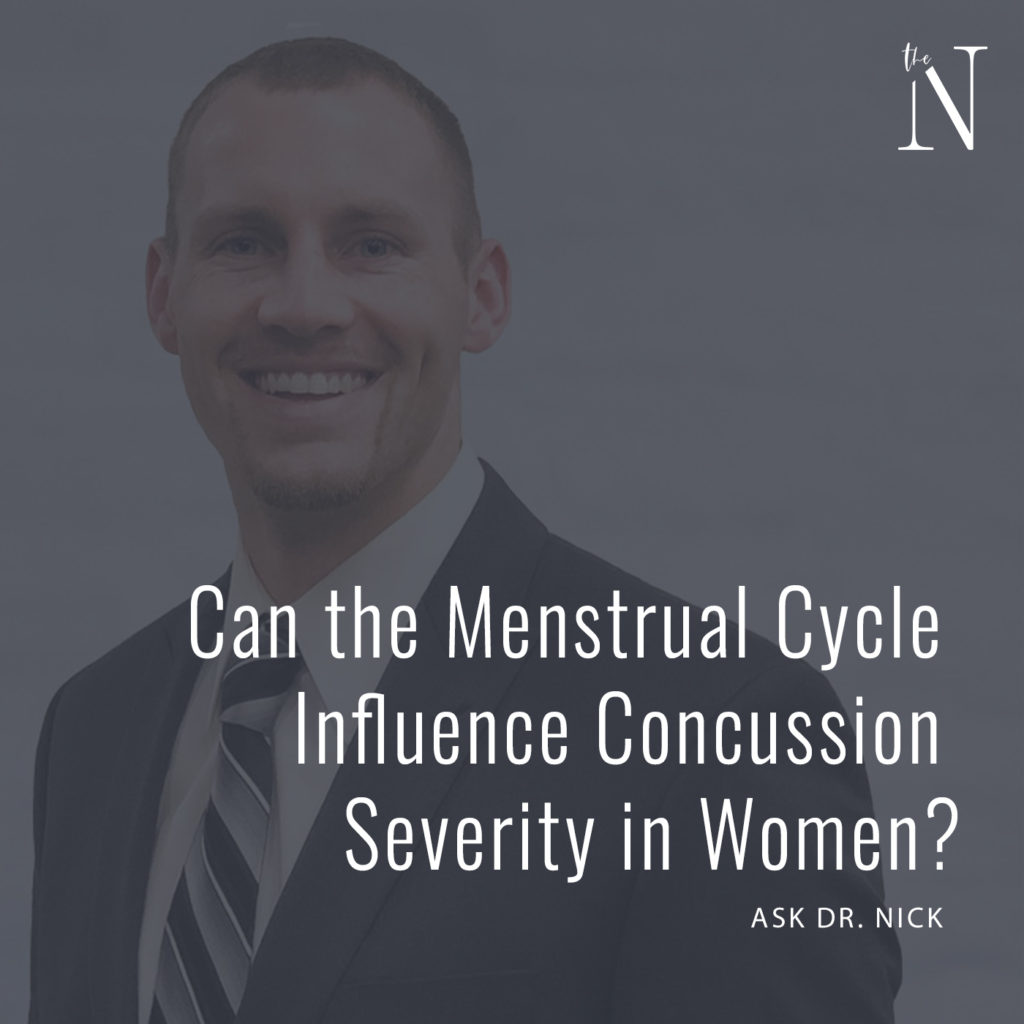 menstrual cycle concussion