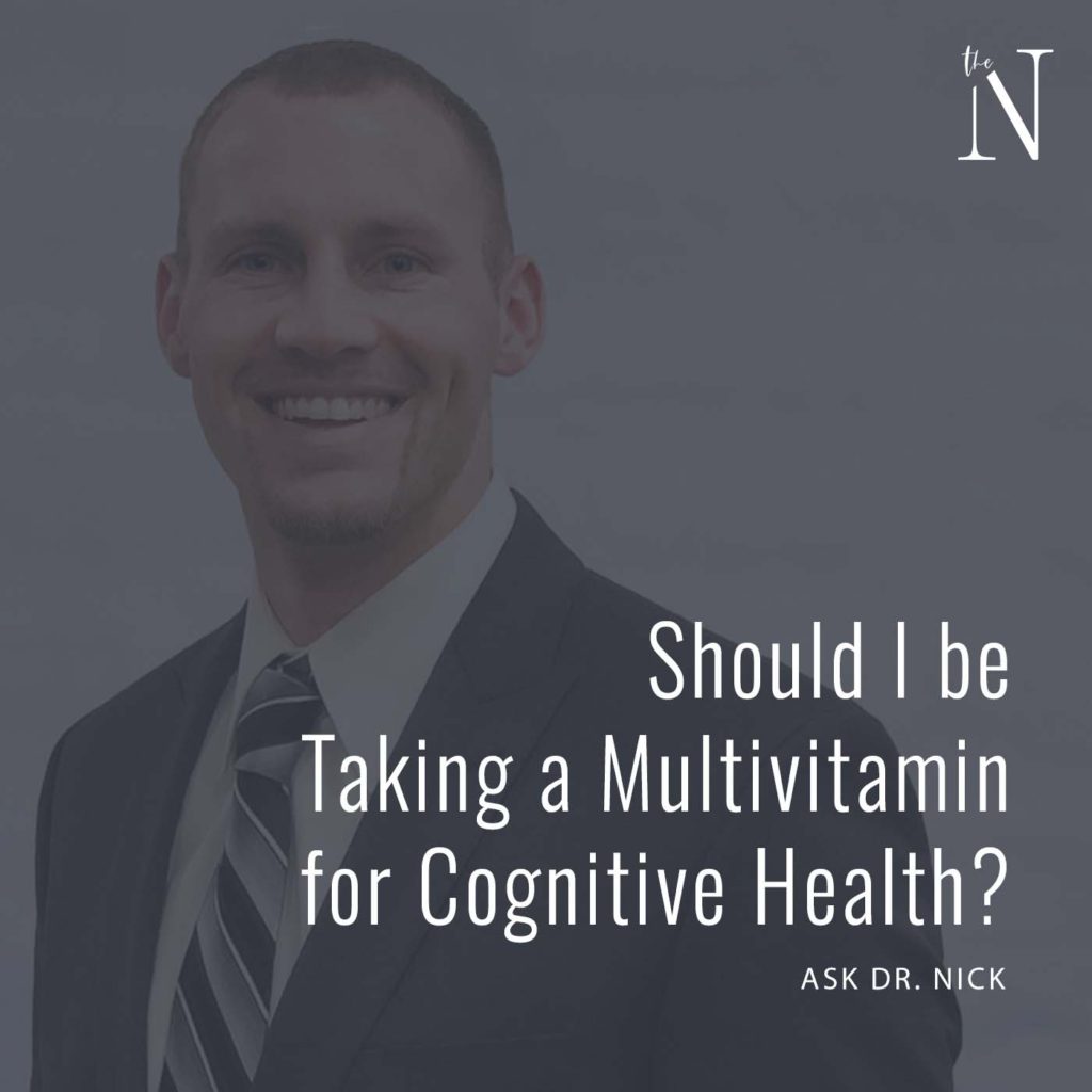 Multivitamin for Cognitive Health